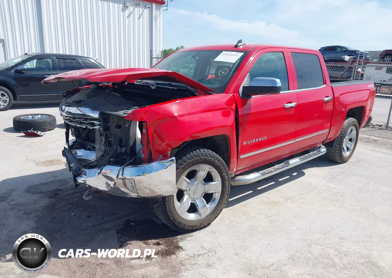 2016 Chevrolet Silverado 1500 1Lz VIN:3GCUKSEC5GG295967 - 2