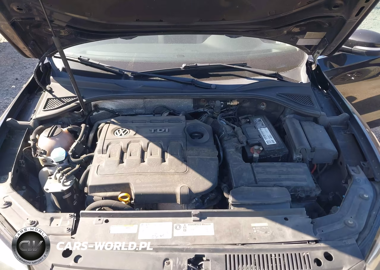 2015 Volkswagen Passat 2.0L Tdi Se VIN:1VWBV7A35FC103396 - 10