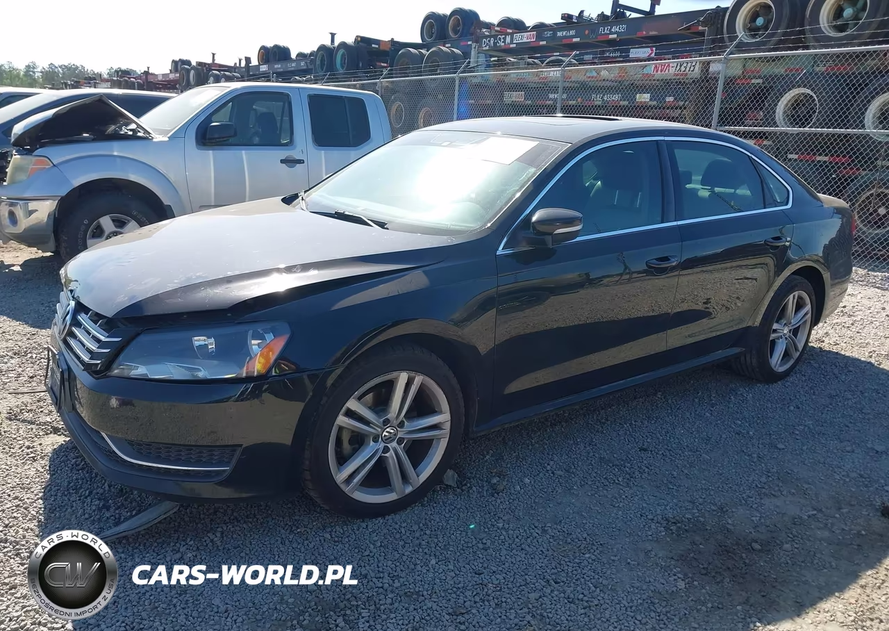 2015 Volkswagen Passat 2.0L Tdi Se VIN:1VWBV7A35FC103396 - 2