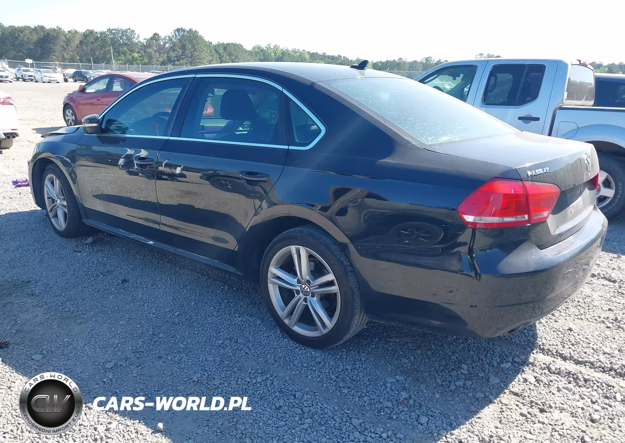 2015 Volkswagen Passat 2.0L Tdi Se VIN:1VWBV7A35FC103396 - 3