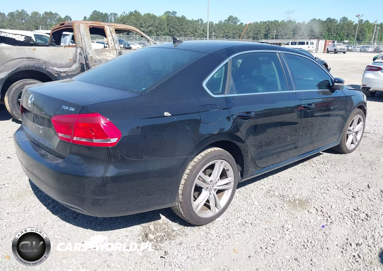 2015 Volkswagen Passat 2.0L Tdi Se VIN:1VWBV7A35FC103396 - 4
