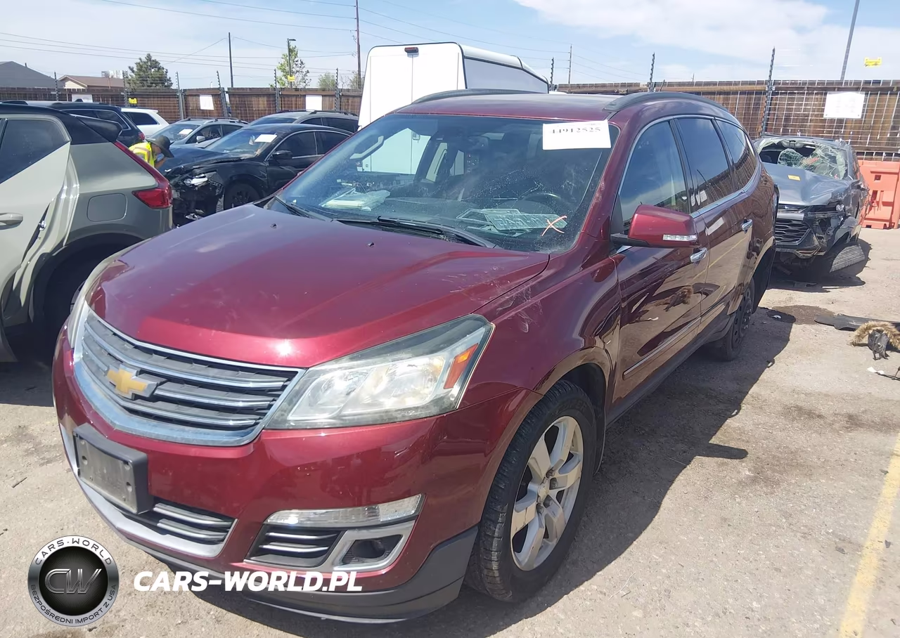 2016 Chevrolet Traverse Ltz VIN:1GNKRJKD8GJ252708 - 2