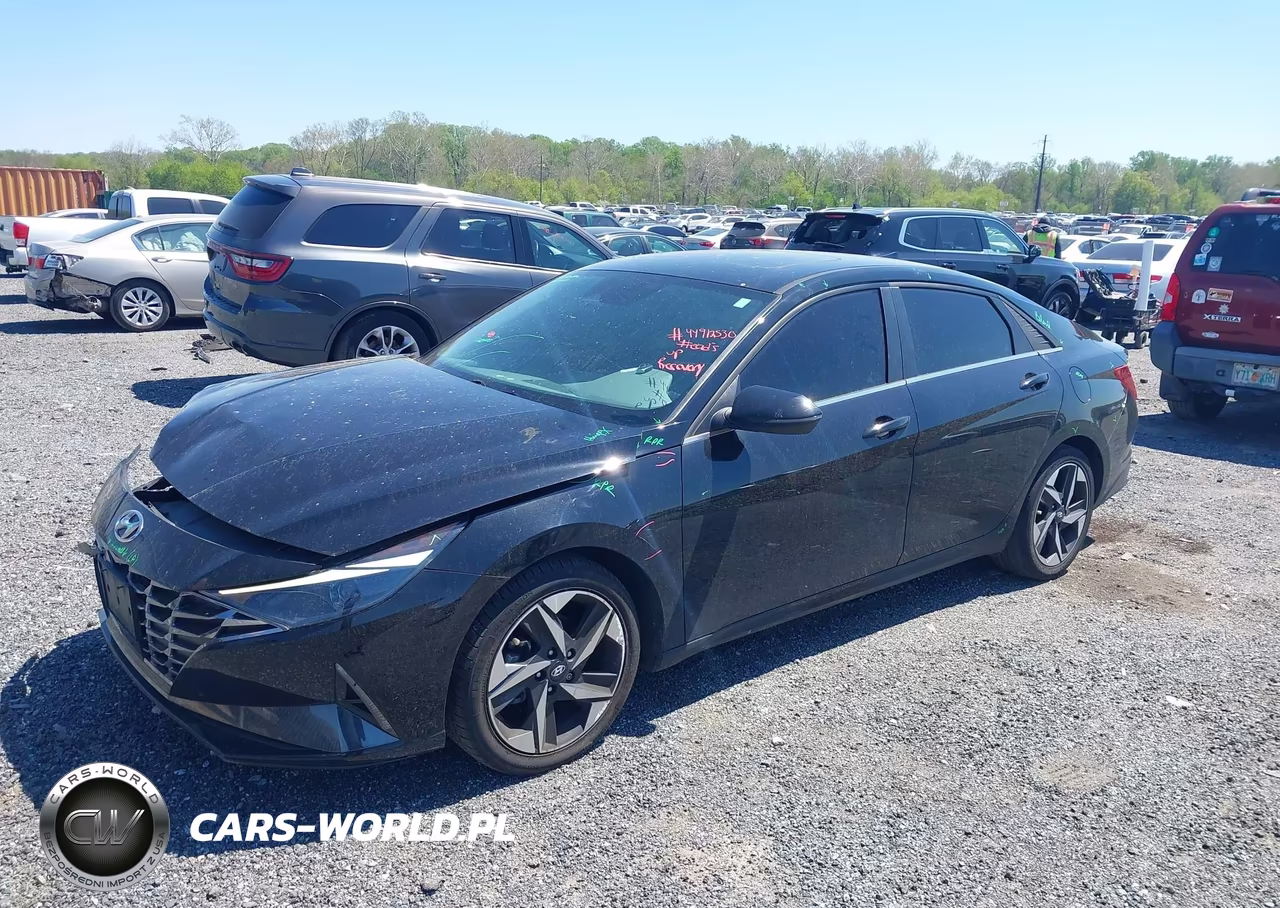 2022 Hyundai Elantra Sel VIN:5NPLN4AG1NH081909 - 2