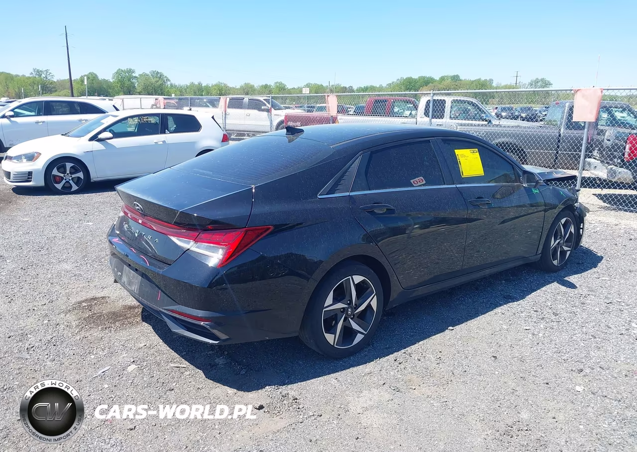 2022 Hyundai Elantra Sel VIN:5NPLN4AG1NH081909 - 4