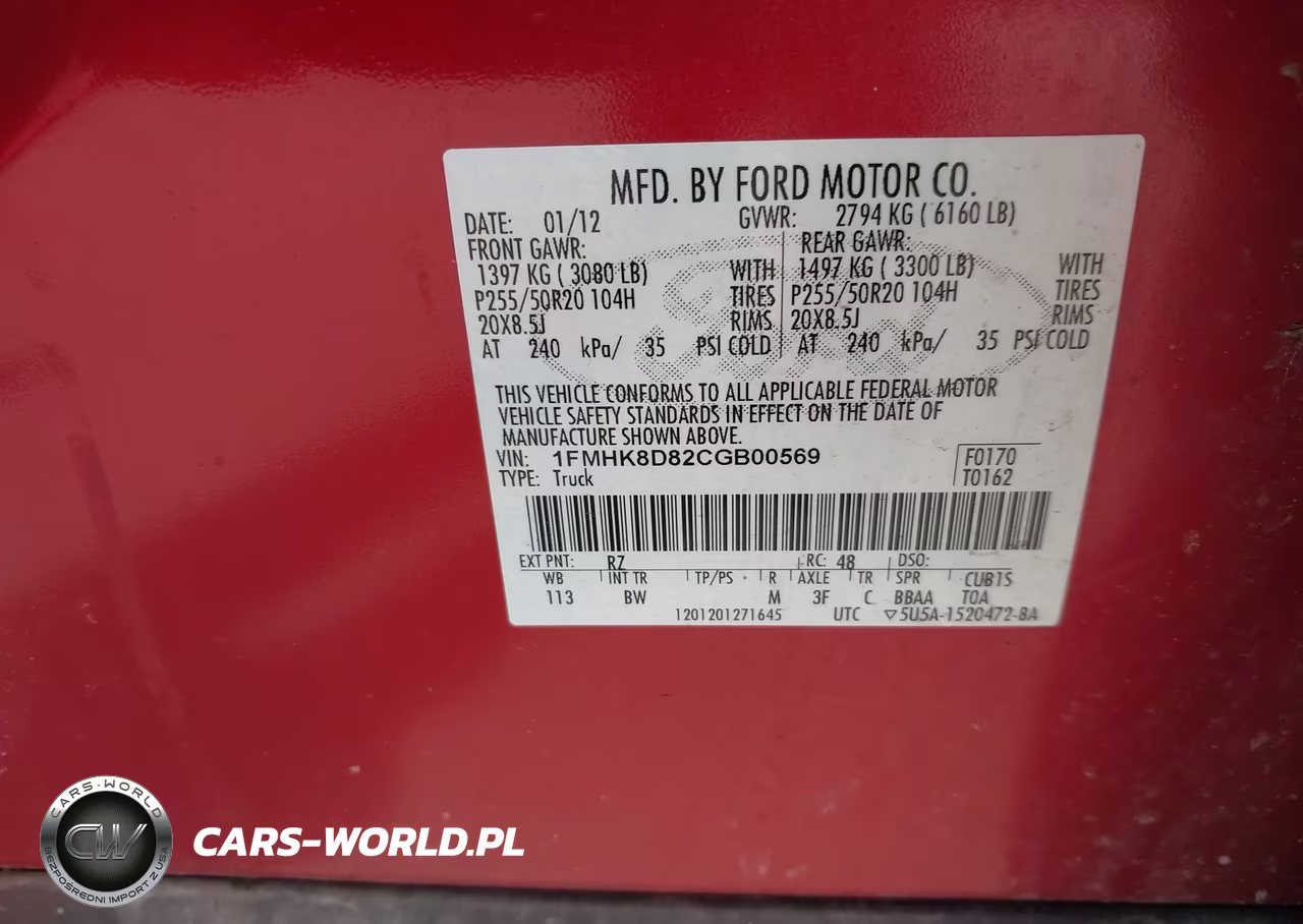 2012 Ford Explorer Xlt VIN:1FMHK8D82CGB00569 - 9