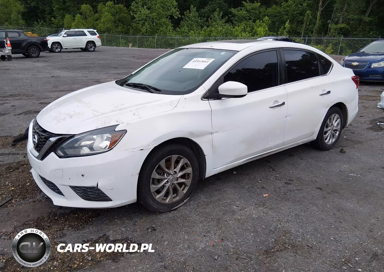 2017 Nissan Sentra Sv VIN:3N1AB7AP9HY335717 - 2