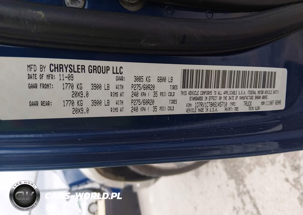 2010 Dodge Ram 1500 Laramie VIN:1D7RV1CT8AS145710 - 9
