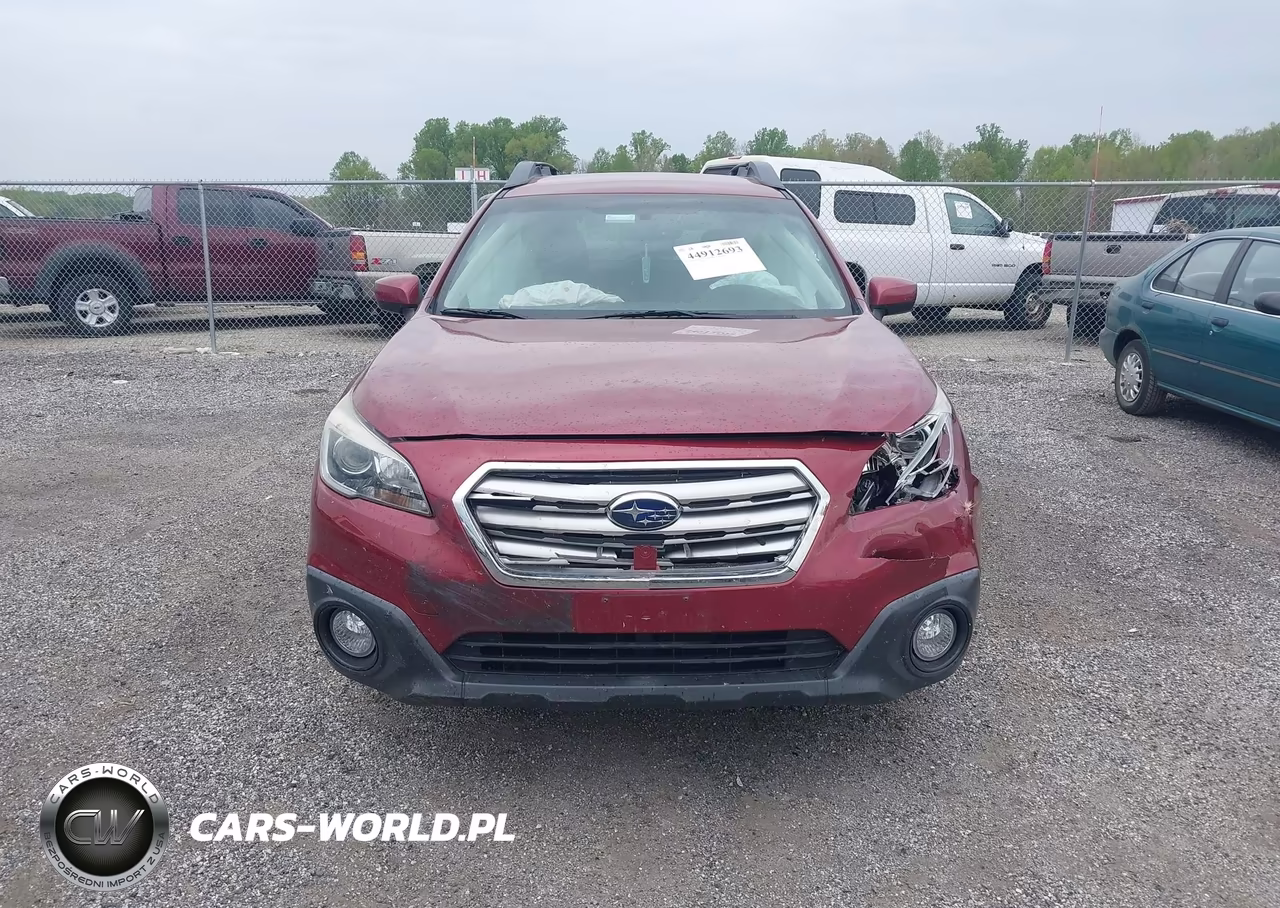 2016 Subaru Outback 2.5I Premium VIN:4S4BSACC6G3357248 - 12