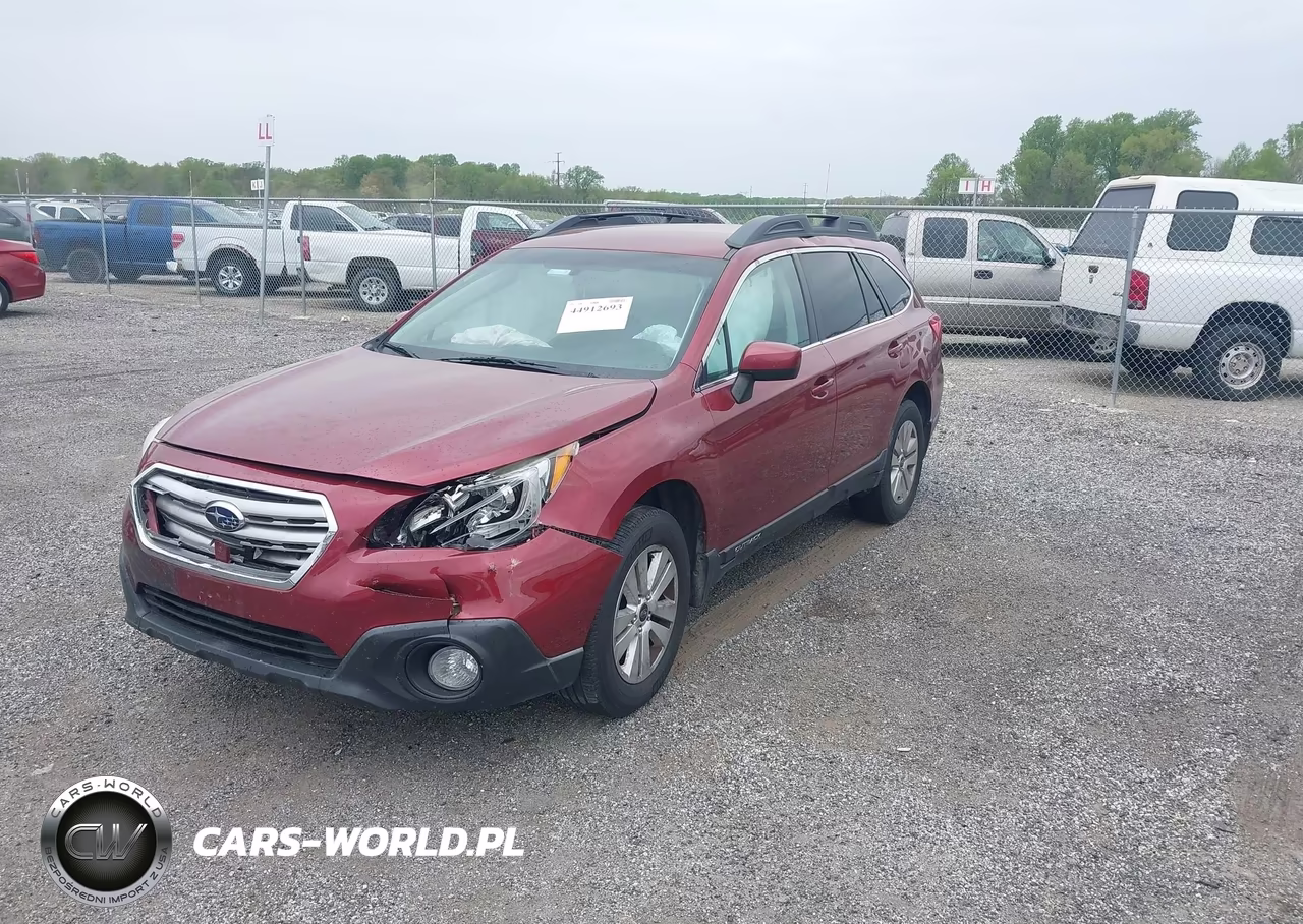 2016 Subaru Outback 2.5I Premium VIN:4S4BSACC6G3357248 - 2