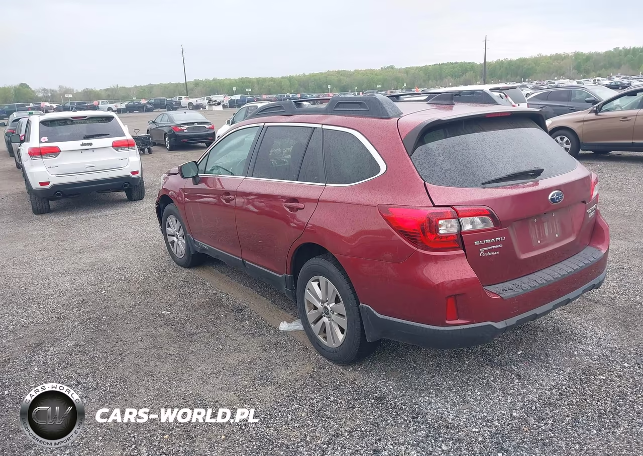 2016 Subaru Outback 2.5I Premium VIN:4S4BSACC6G3357248 - 3