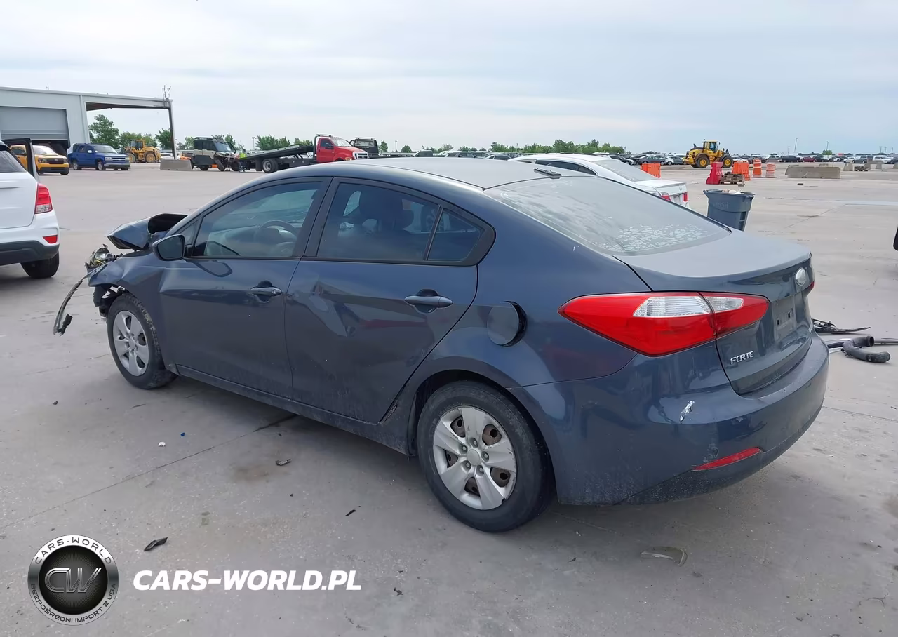 2014 Kia Forte Lx VIN:KNAFK4A65E5063732 - 3