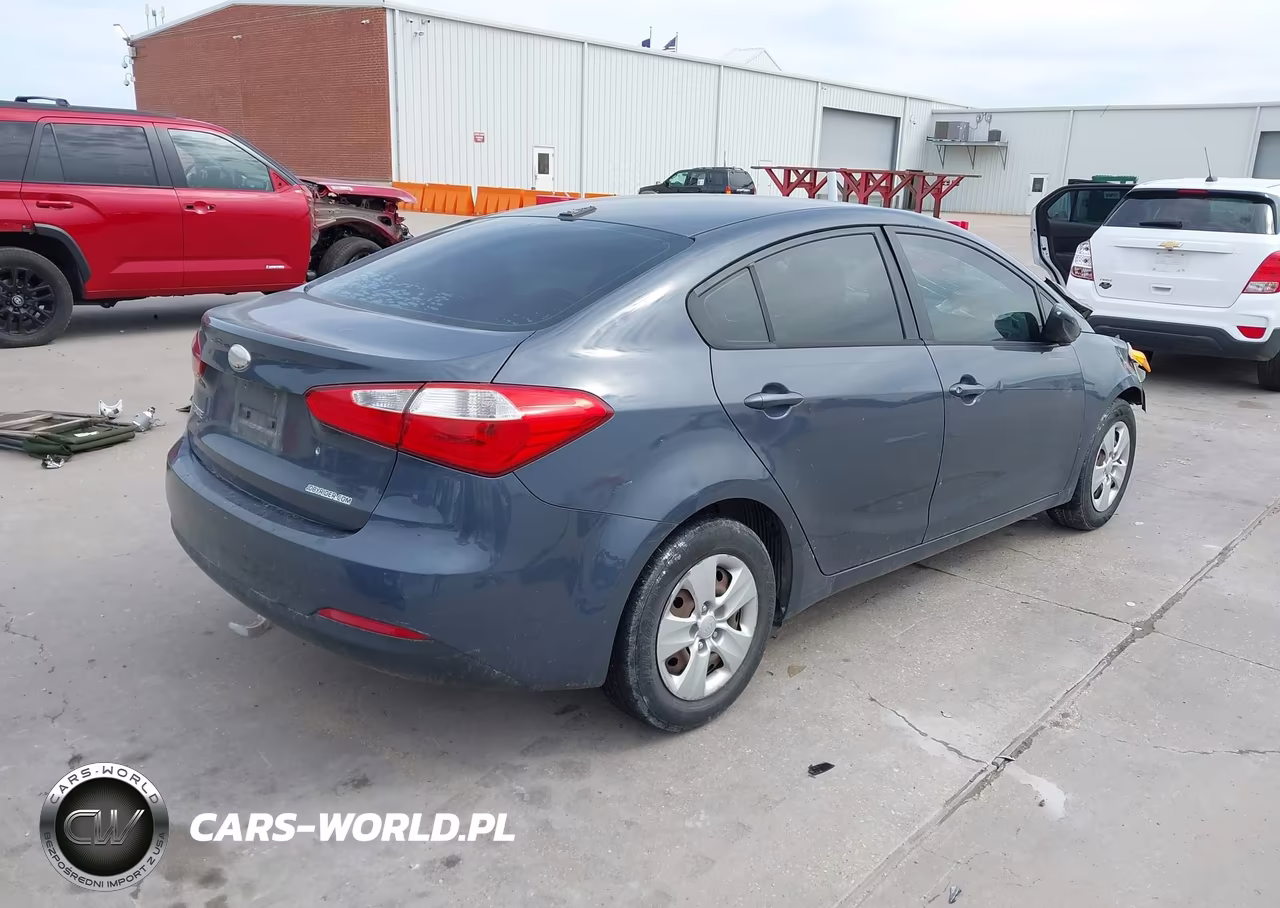 2014 Kia Forte Lx VIN:KNAFK4A65E5063732 - 4