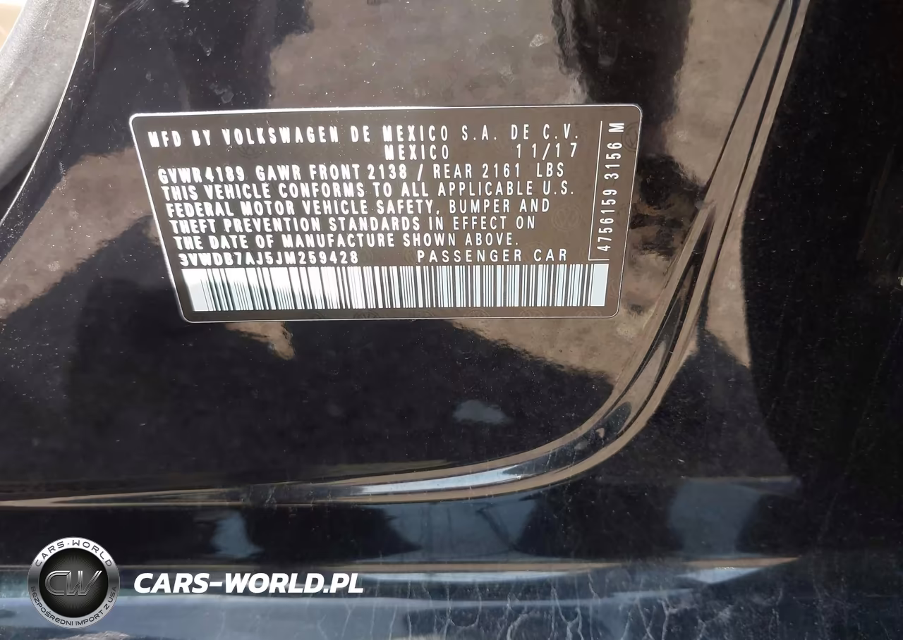 2018 Volkswagen Jetta 1.4T Se-1.4T Wolfsburg Edition VIN:3VWDB7AJ5JM259428 - 9