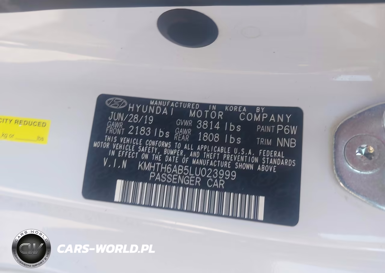 2020 Hyundai Veloster Turbo R-Spec VIN:KMHTH6AB5LU023999 - 9