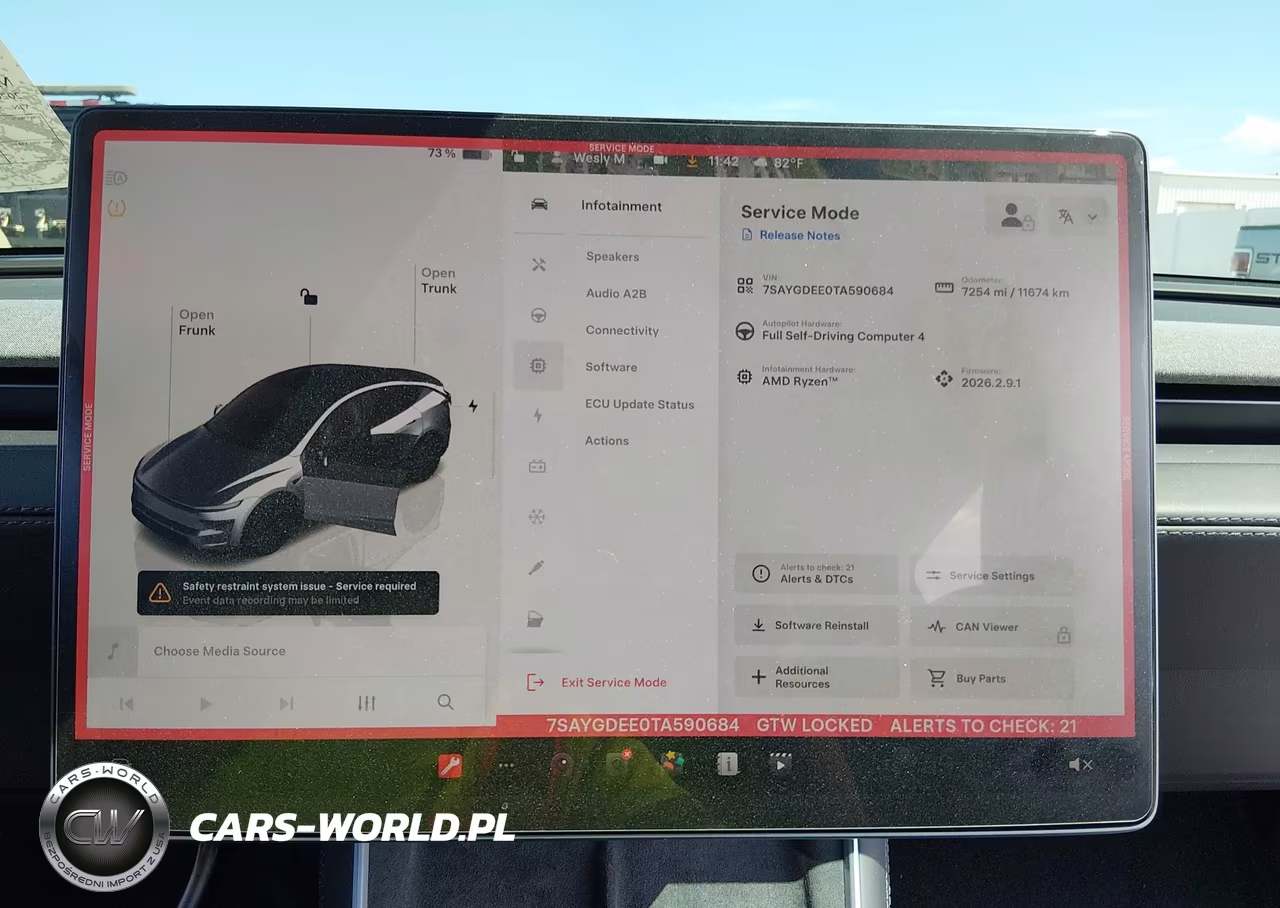 2026 Tesla Model Y All-Wheel Drive-Long Range Launch Series-Premium All-Wheel Drive VIN:7SAYGDEE0TA590684 - 19