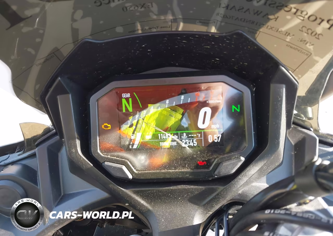 2022 Kawasaki Ex650 N VIN:ML5EXEN18NDA76028 - 7