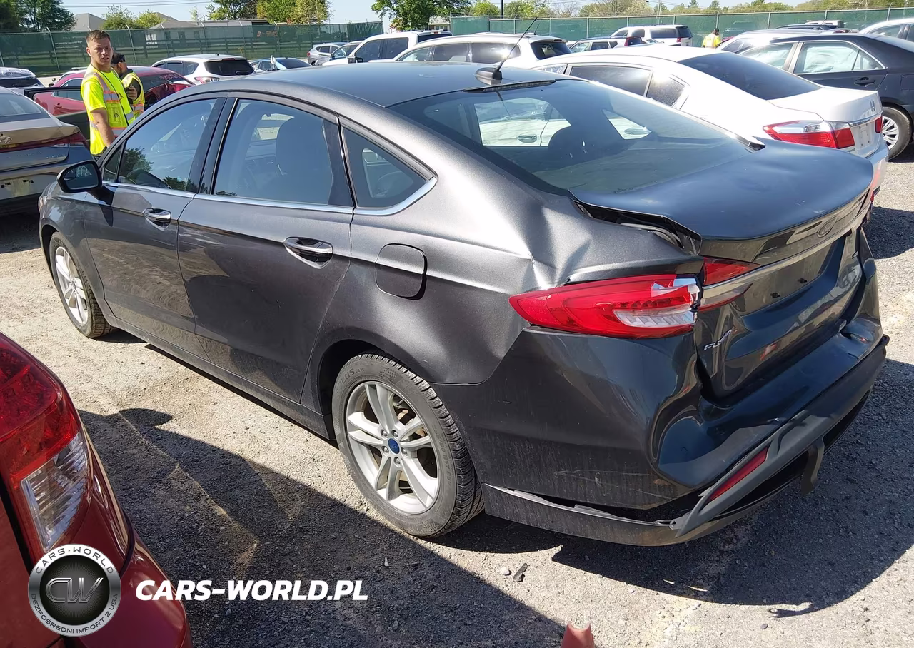 2018 Ford Fusion Se VIN:3FA6P0H78JR175272 - 3