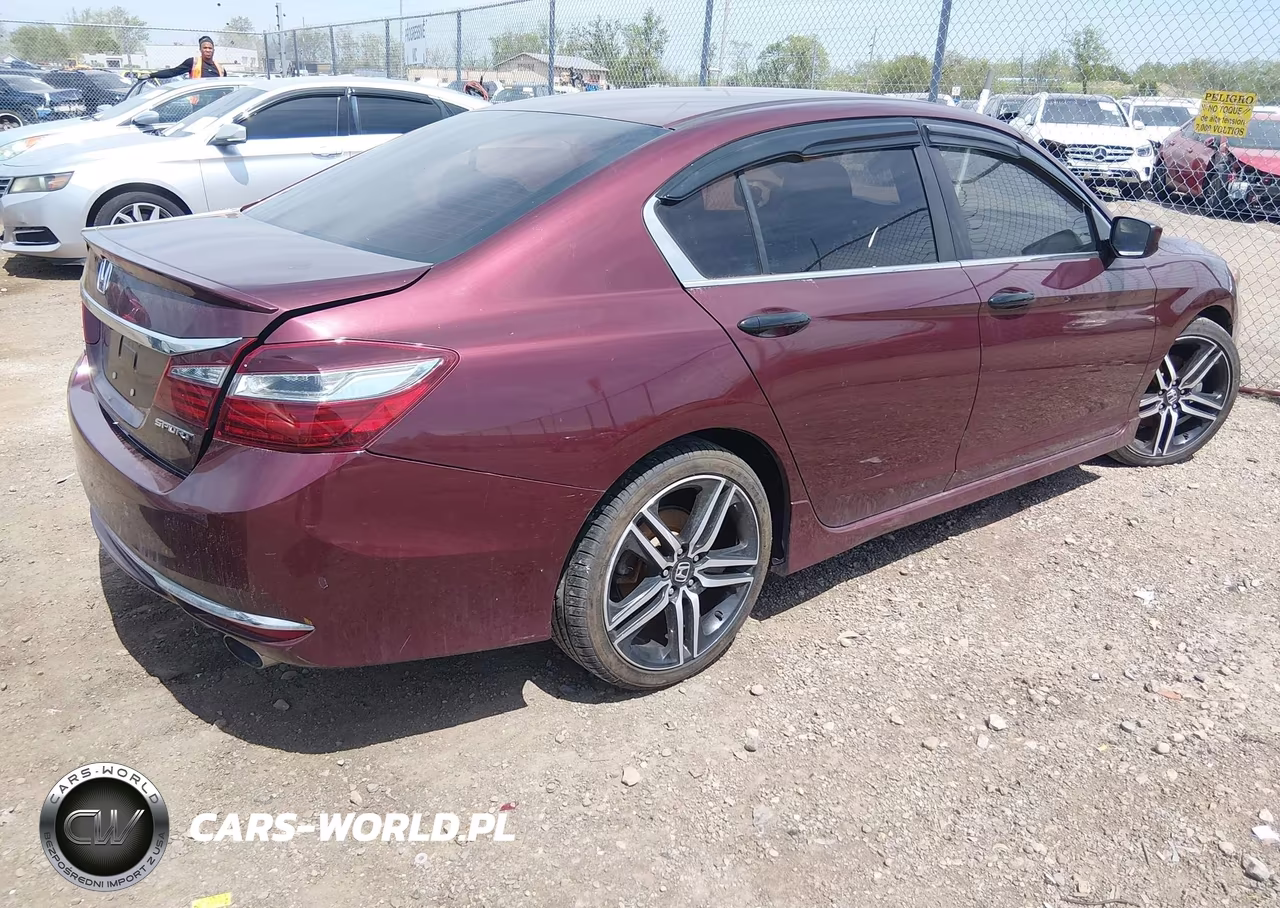 2017 Honda Accord Sport VIN:1HGCR2F55HA041619 - 4