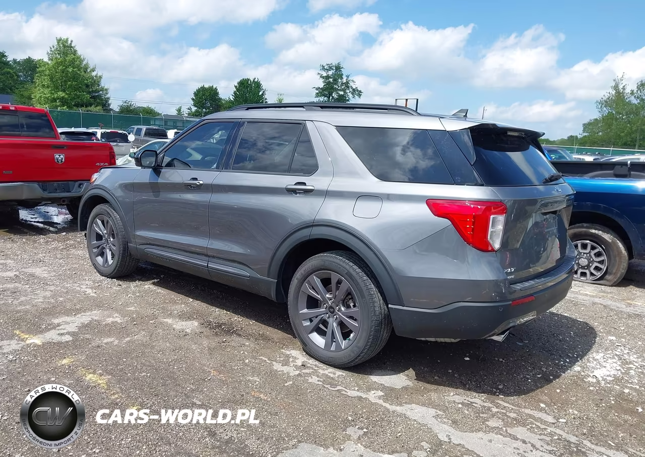2022 Ford Explorer Xlt VIN:1FMSK8DH5NGB78496 - 3