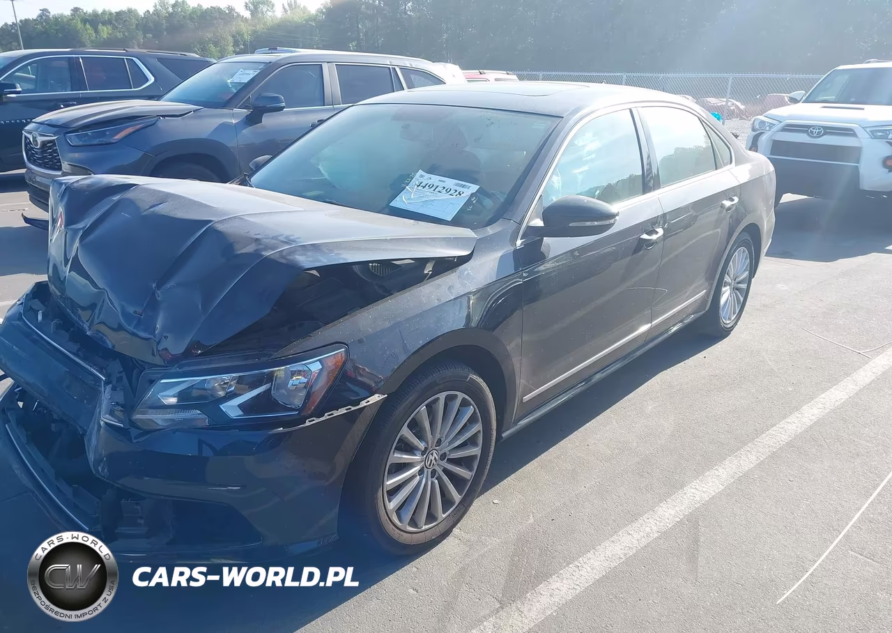 2017 Volkswagen Passat 1.8T Se VIN:1VWBT7A31HC010481 - 2