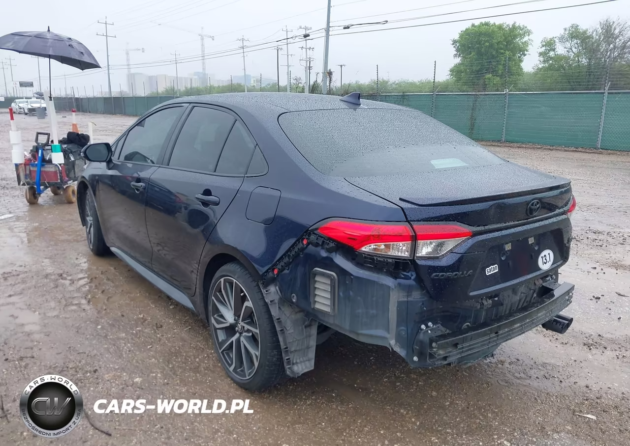 2022 Toyota Corolla Se VIN:5YFS4MCE0NP130336 - 3