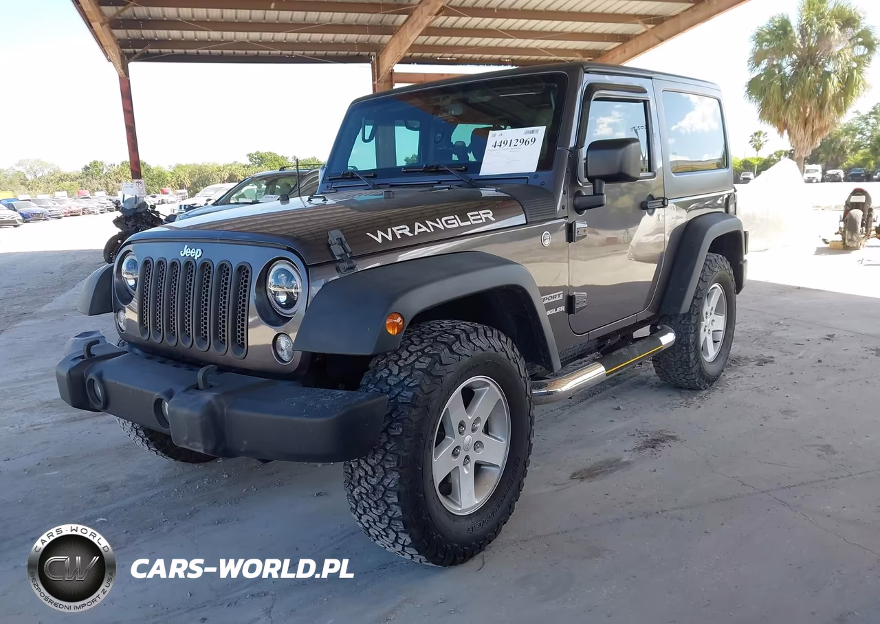 2016 Jeep Wrangler Sport VIN:1C4AJWAG8GL270036 - 2