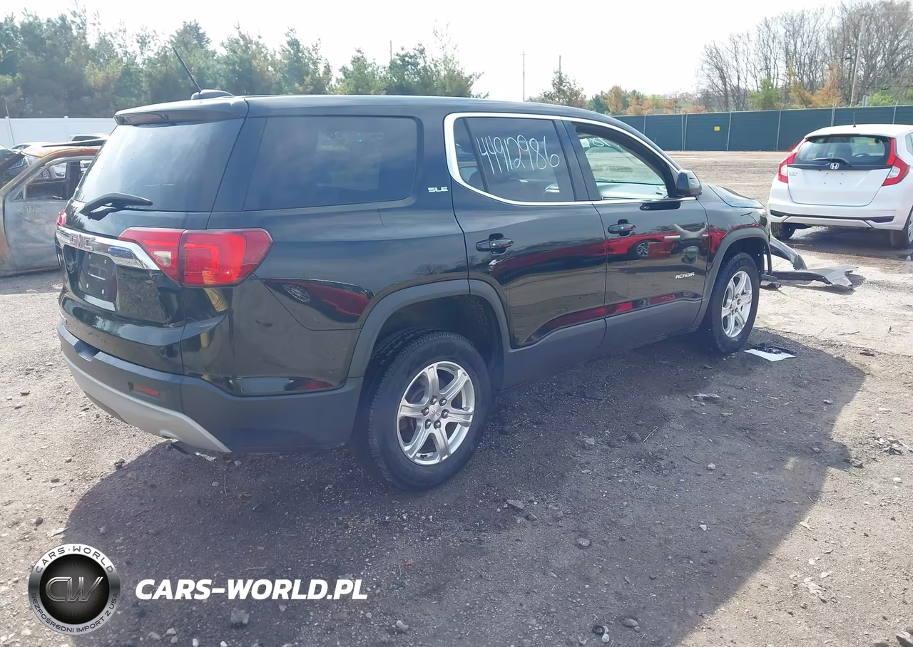 2018 GMC Acadia Sle-1 VIN:1GKKNKLA9JZ186620 - 4