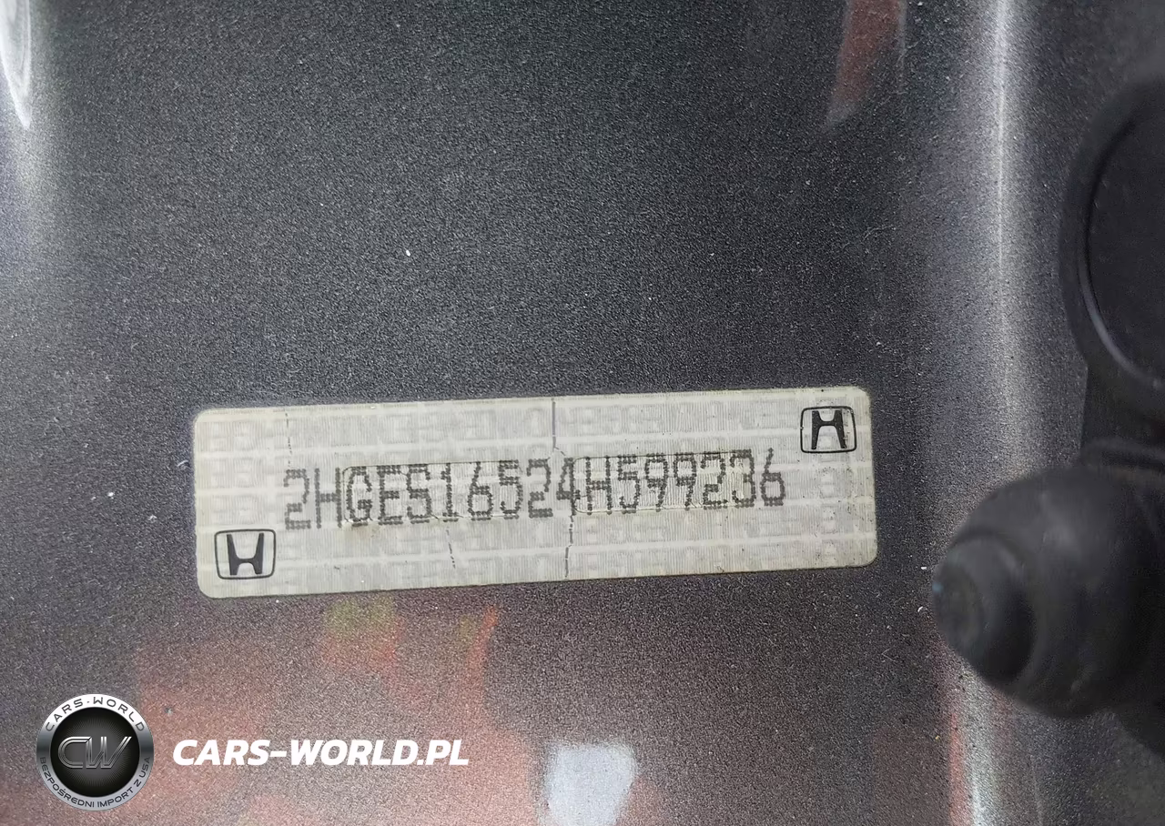 2004 Honda Civic Lx VIN:2HGES16524H599236 - 9