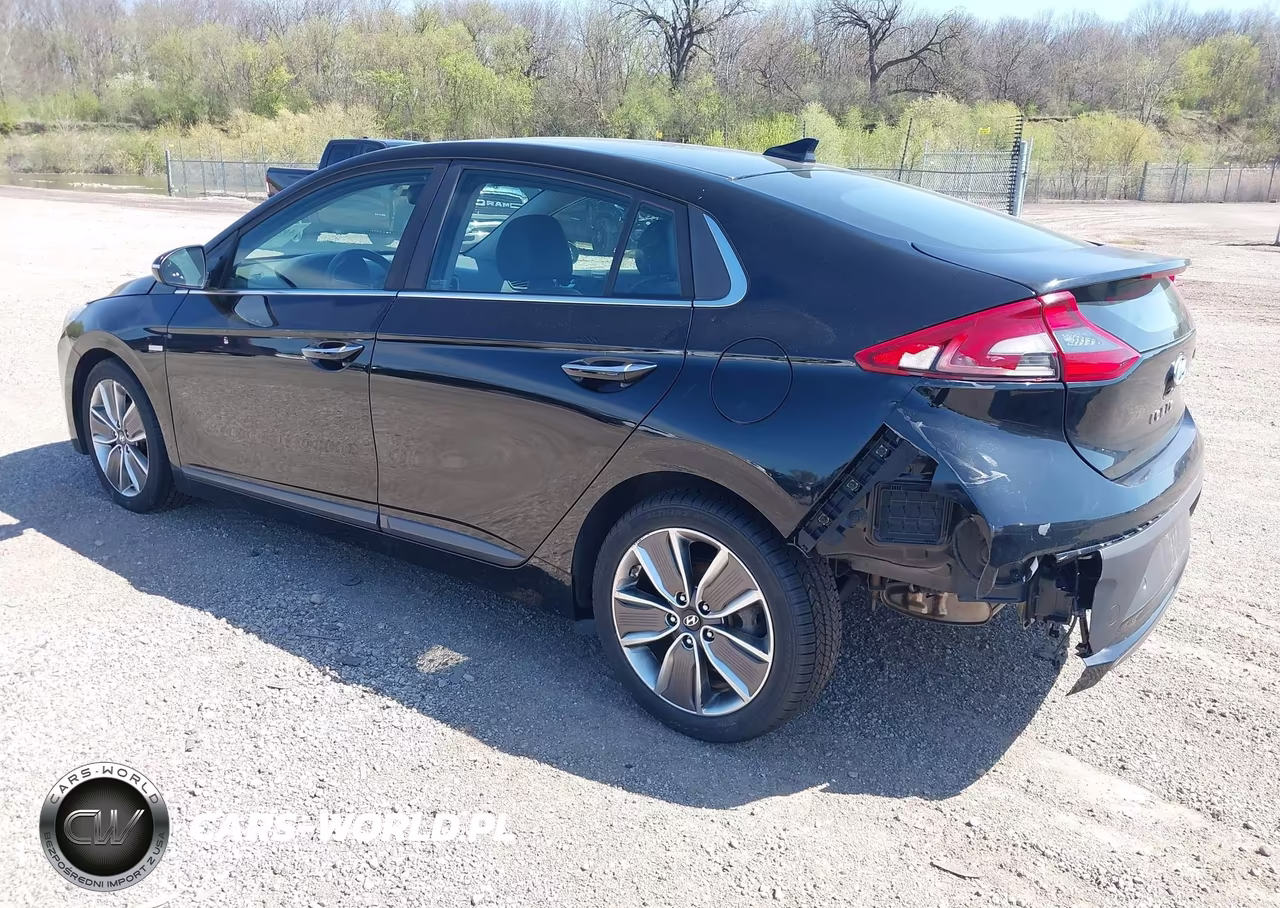 2018 Hyundai Ioniq Hybrid Limited VIN:KMHC05LC5JU071958 - 3