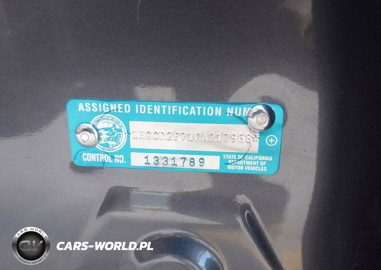 2016 Honda Accord Ex VIN:1HGCR2F71GA217968 - 9