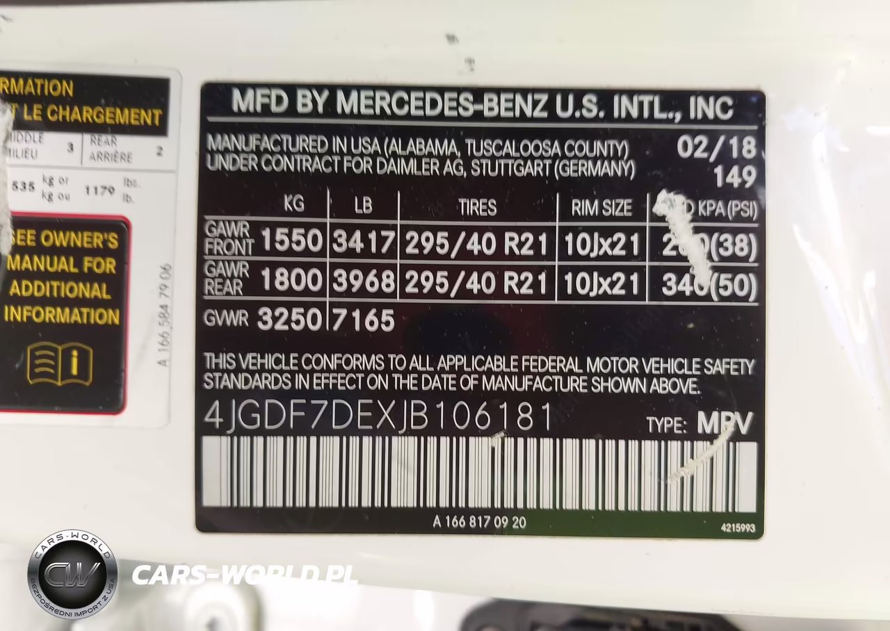 2018 Mercedes-Benz Gls 550 4Matic VIN:4JGDF7DEXJB106181 - 9
