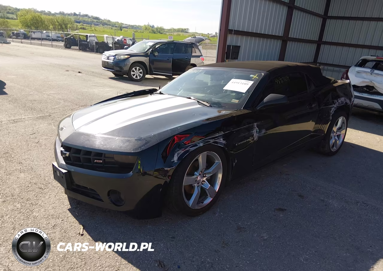 2012 Chevrolet Camaro 2Lt VIN:2G1FC3D31C9103776 - 2