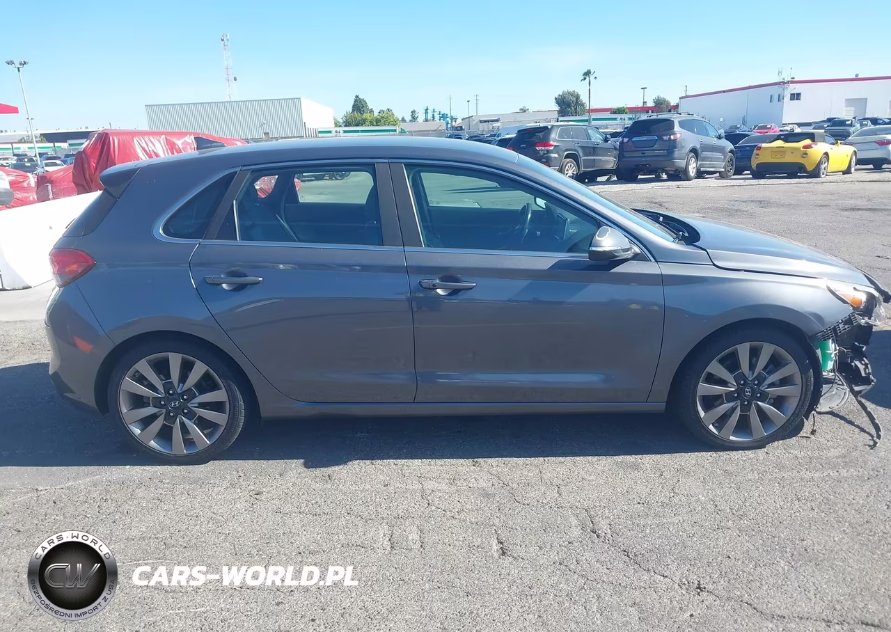 2018 Hyundai Elantra Gt Sport VIN:KMHH55LCXJU047873 - 13