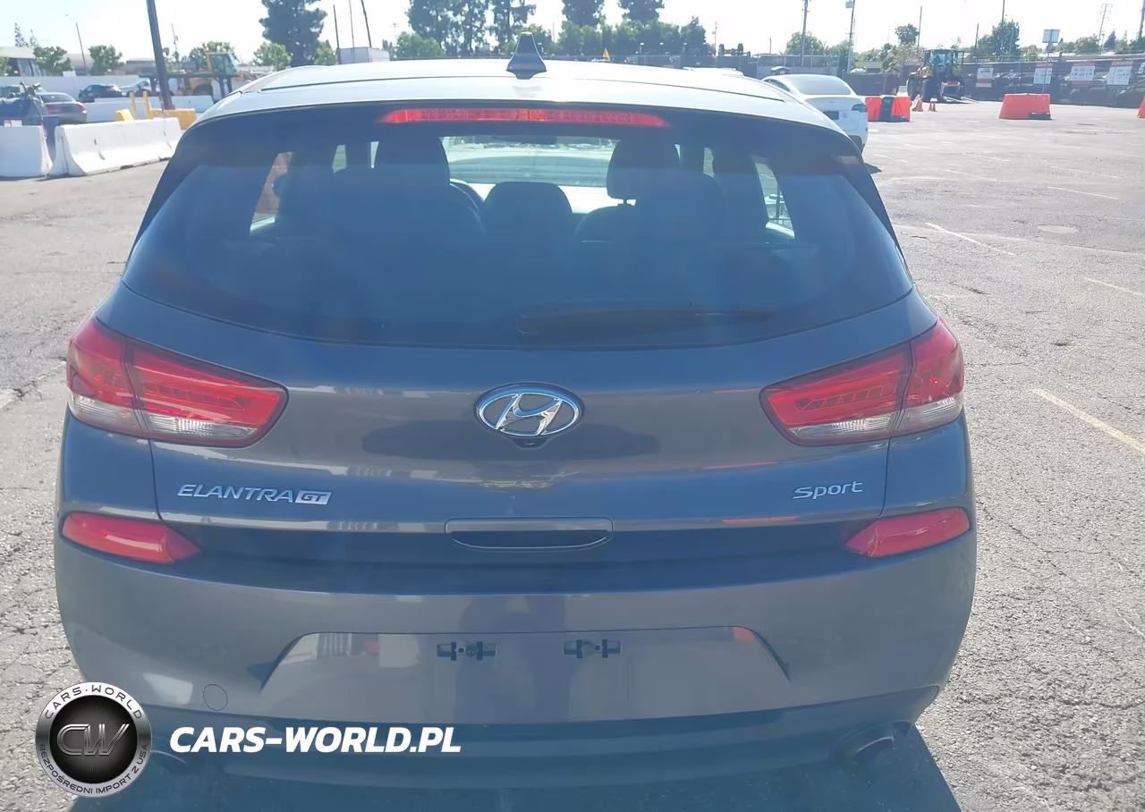 2018 Hyundai Elantra Gt Sport VIN:KMHH55LCXJU047873 - 16