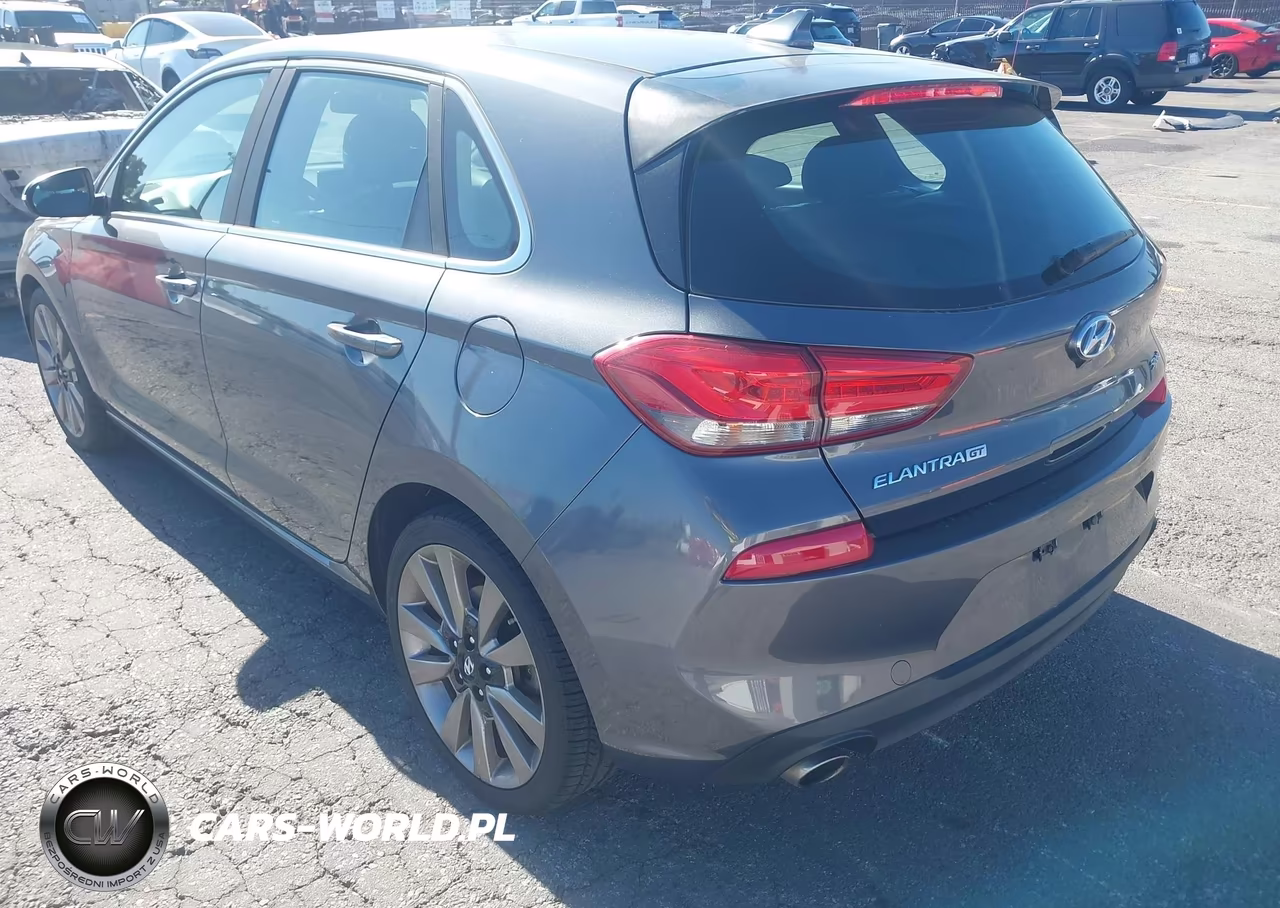 2018 Hyundai Elantra Gt Sport VIN:KMHH55LCXJU047873 - 3