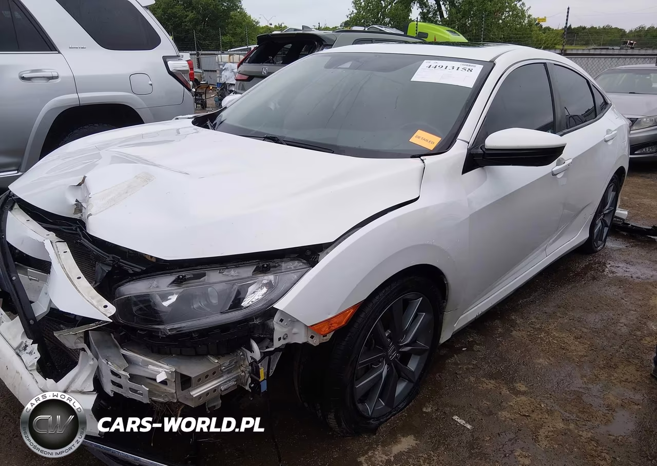 2019 Honda Civic Ex-L VIN:JHMFC1F70KX002884 - 2