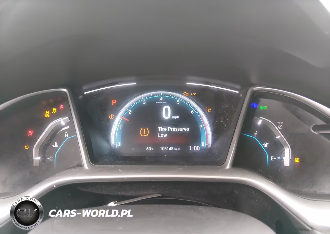 2019 Honda Civic Ex-L VIN:JHMFC1F70KX002884 - 7