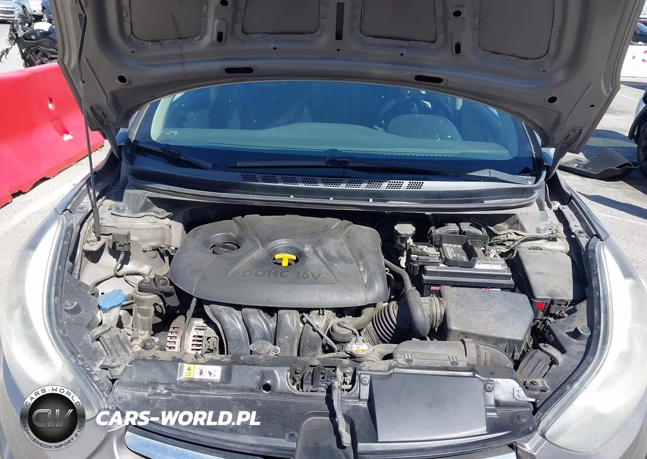 2014 Hyundai Elantra Se VIN:5NPDH4AE2EH527804 - 10