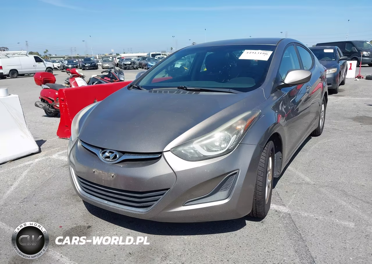 2014 Hyundai Elantra Se VIN:5NPDH4AE2EH527804 - 2