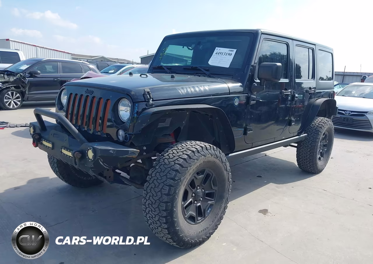 2016 Jeep Wrangler Unlimited Willys Wheeler VIN:1C4BJWDG0GL228959 - 2