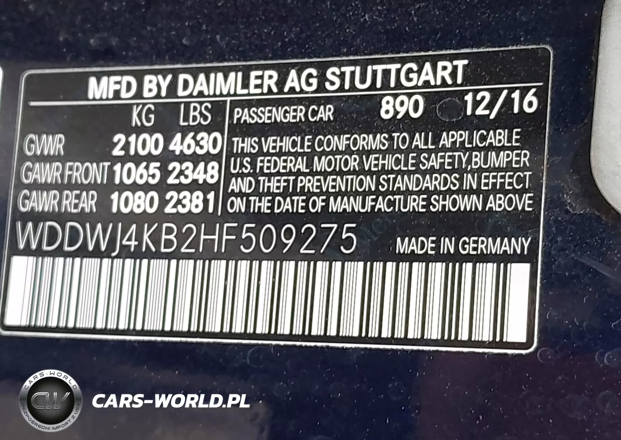 2017 Mercedes-Benz C 300 4Matic VIN:WDDWJ4KB2HF509275 - 9