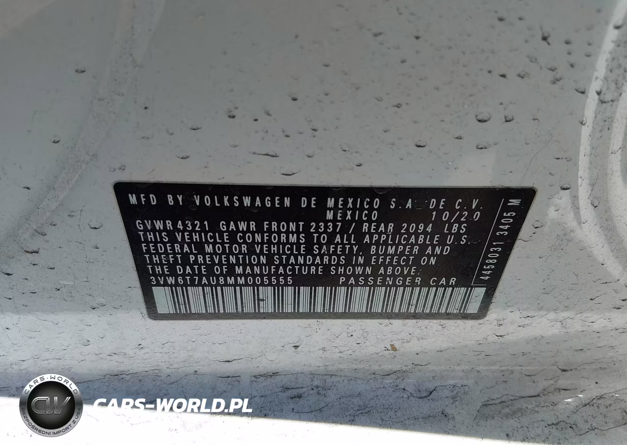 2021 Volkswagen Golf Gti 2.0T Autobahn-2.0T S-2.0T Se VIN:3VW6T7AU8MM005555 - 9