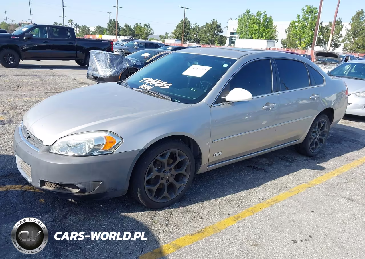 2008 Chevrolet Impala Ss VIN:2G1WD58C189144015 - 2