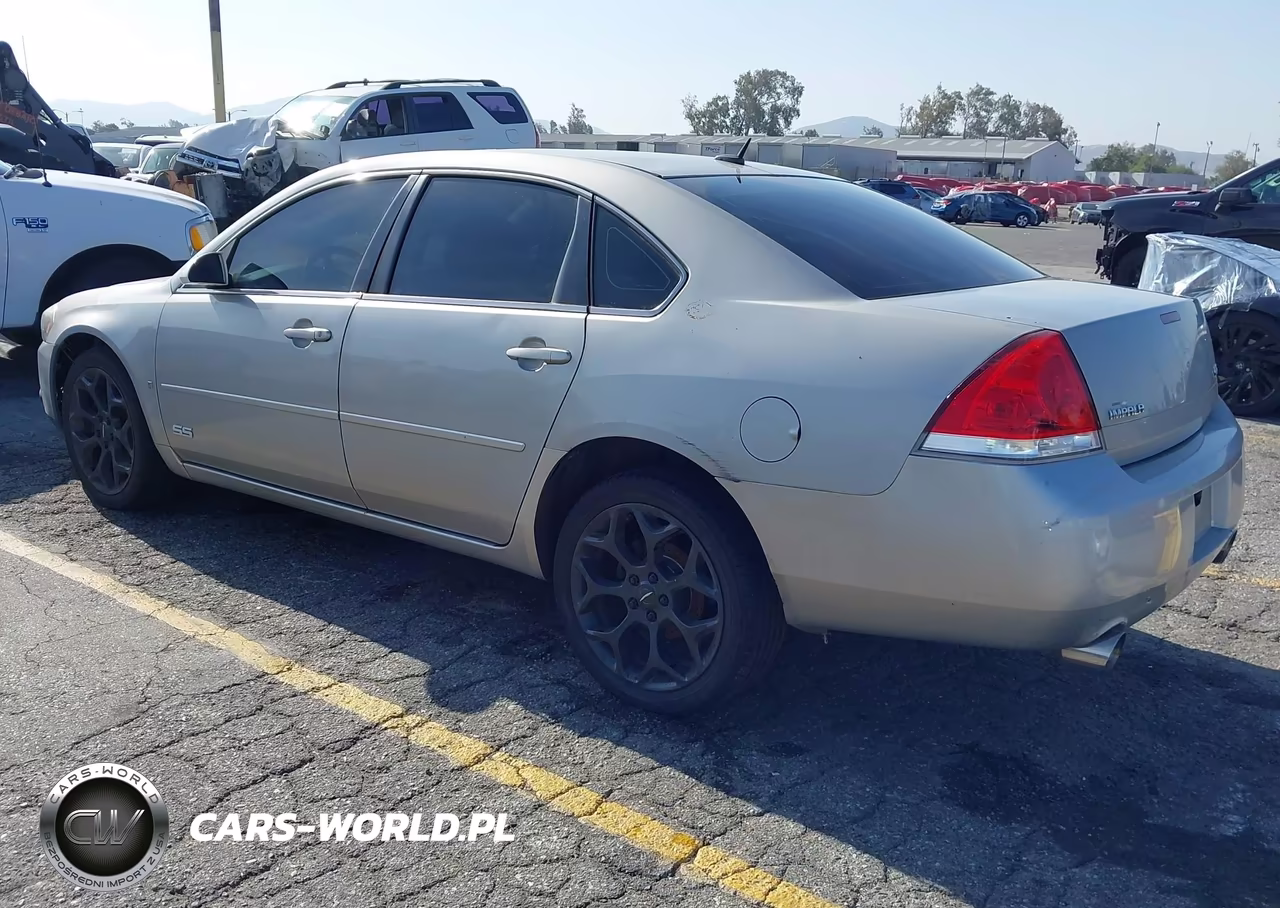 2008 Chevrolet Impala Ss VIN:2G1WD58C189144015 - 3