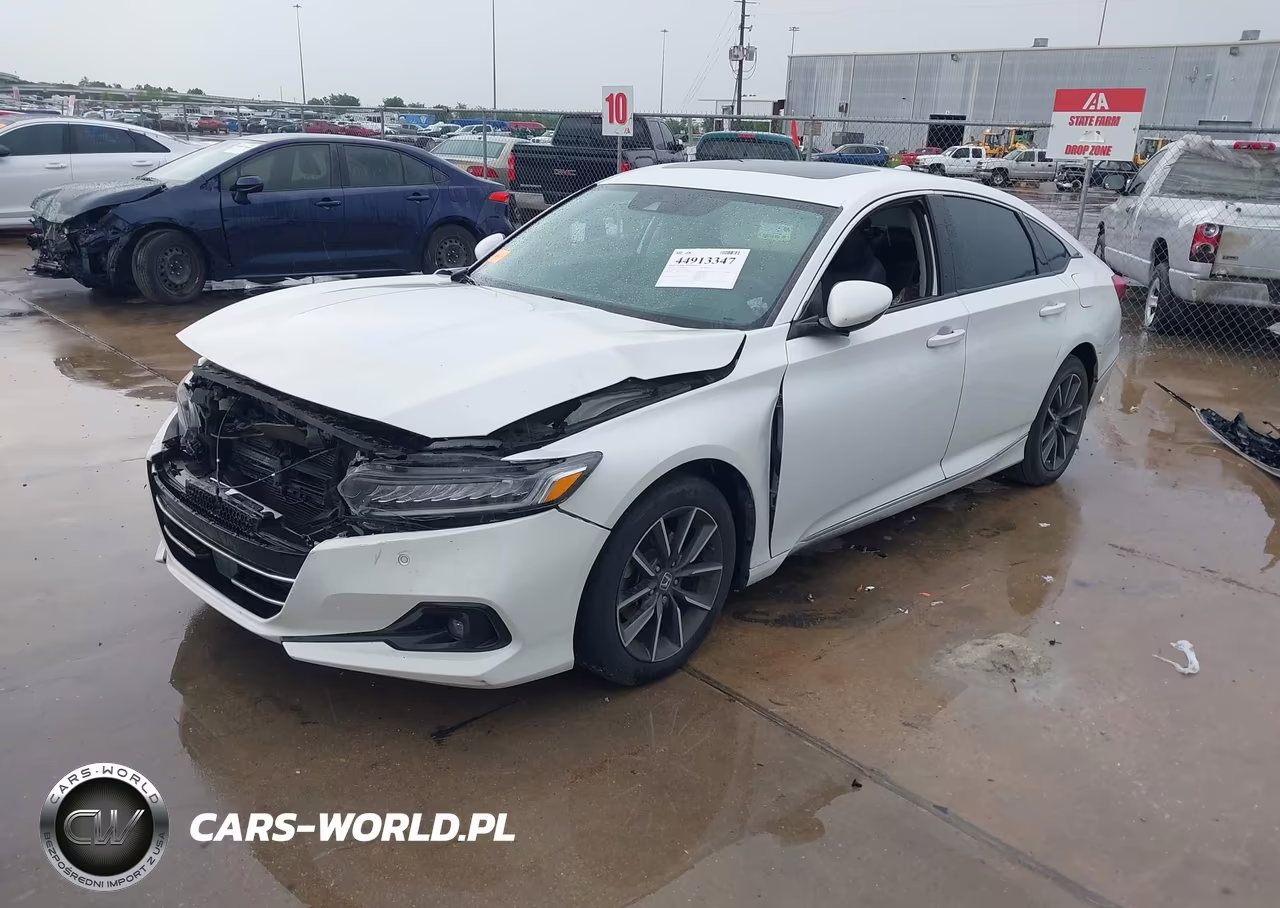 2022 Honda Accord Ex-L VIN:1HGCV1F5XNA030245 - 2