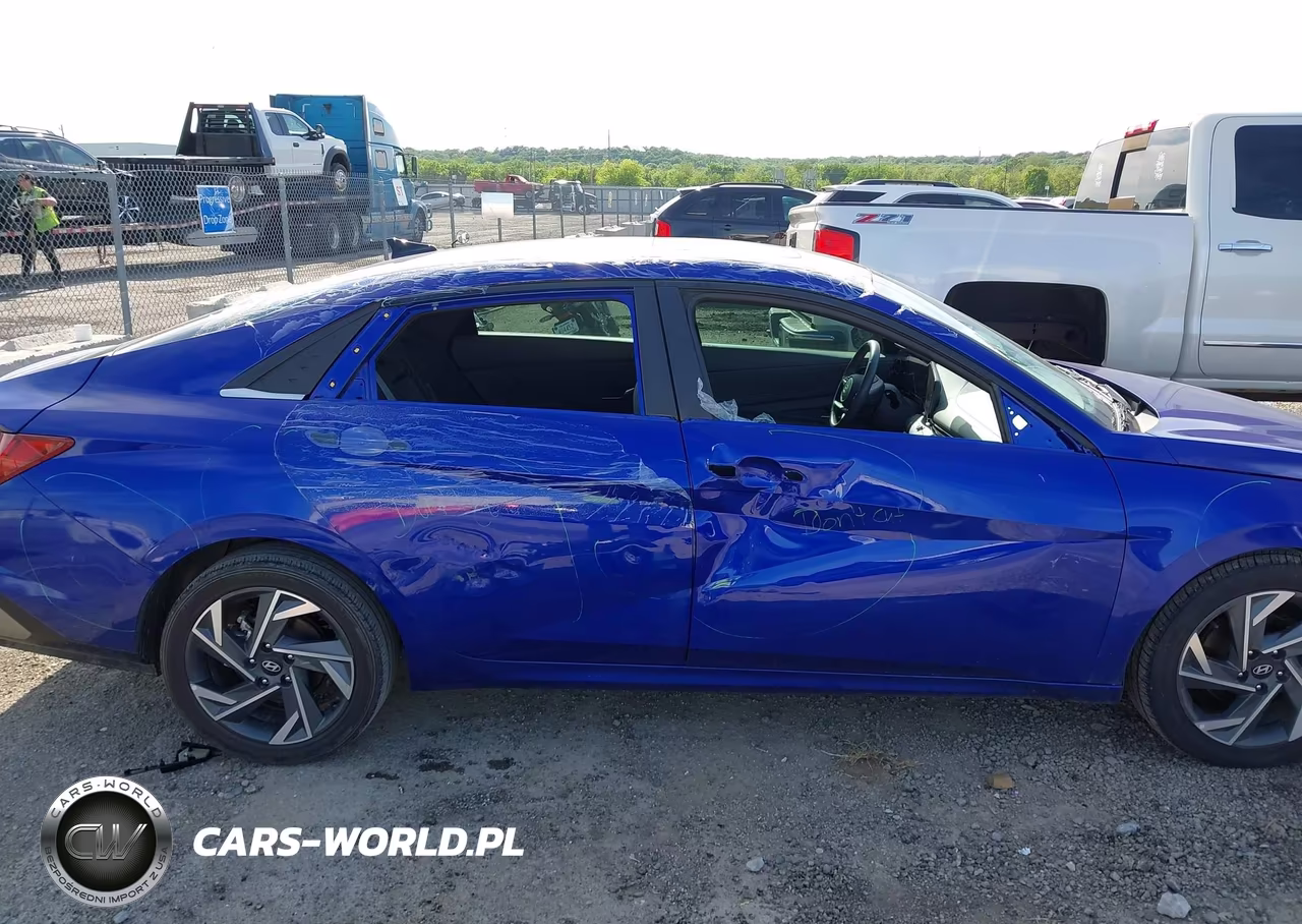 2024 Hyundai Elantra Sel VIN:KMHLS4DG7RU743181 - 14