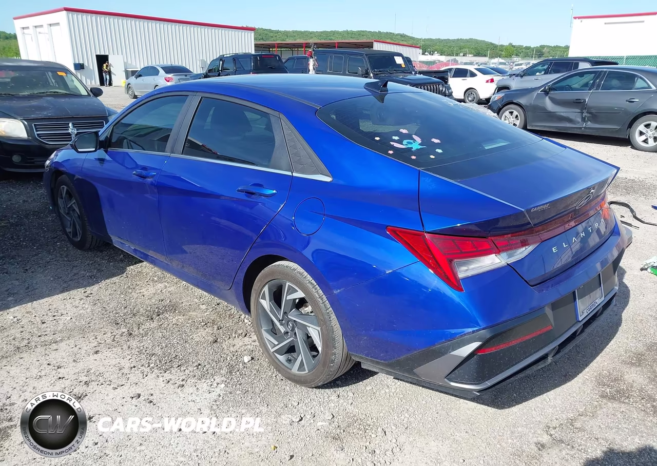 2024 Hyundai Elantra Sel VIN:KMHLS4DG7RU743181 - 3