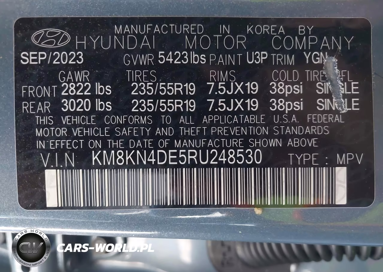2024 Hyundai Ioniq 5 Sel VIN:KM8KN4DE5RU248530 - 9