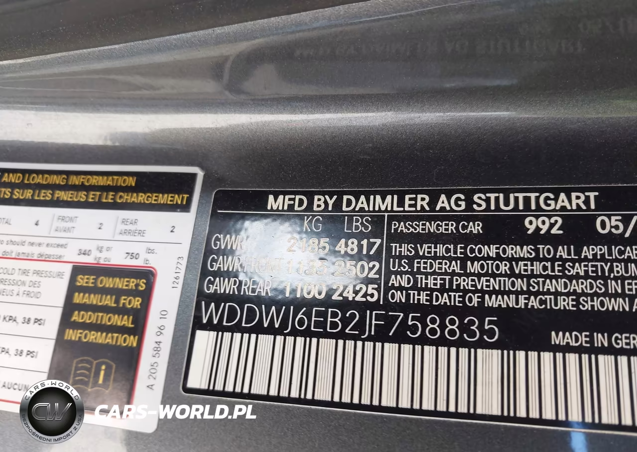 2018 Mercedes-Benz Amg C 43 4Matic VIN:WDDWJ6EB2JF758835 - 9