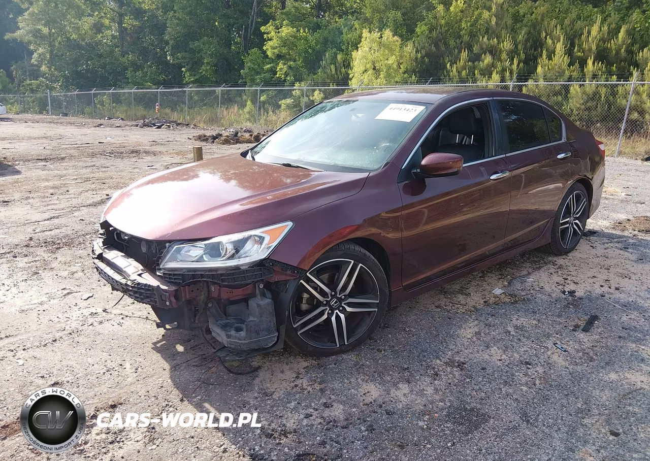 2017 Honda Accord Sport Se VIN:1HGCR2F16HA025278 - 2